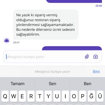 Teslim Edilmeyen Sipariş İçin Çözüm Sunulmaması Ve Mağduriyet