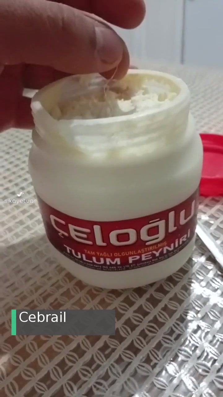 Çeloğlu Tulum Peyniri İçinden İp Çıktı! videonun kapak resmi