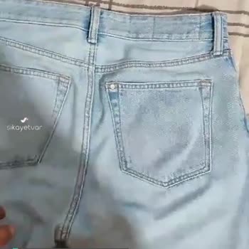 H&M Arka Cep Kısmında Açılma