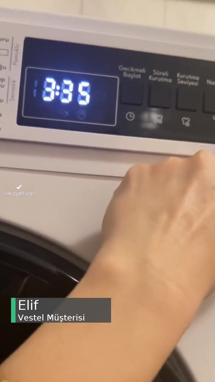 Vestel Yeni Aldığım Kurutma Makinesi Çalışmayı Durdurdu videonun kapak resmi