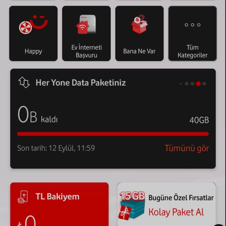 Hediye 15 GB İnternetim Hesabıma Yüklenmedi, Mağduriyet Yaşıyorum