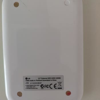 LG Harici Diskte Veri Kaybı Ve Yetkili Servis Eksikliği