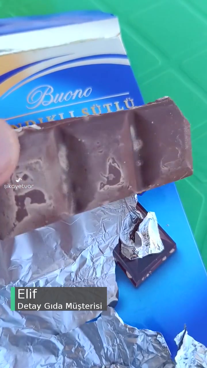 Buono Marka Fındıklı Çikolata Bozuk Çıktı! videonun kapak resmi