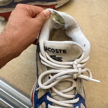Lacoste Ayakkabı 1 Yılda Dağıldı: Kalite Hayal Kırıklığı