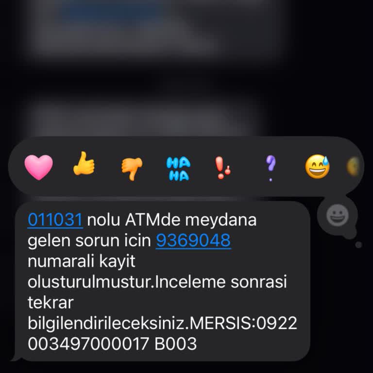 ATM Arızası Nedeniyle Yatırılan Para Hesaba Geçmedi, Acil Çözüm Bekliyorum
