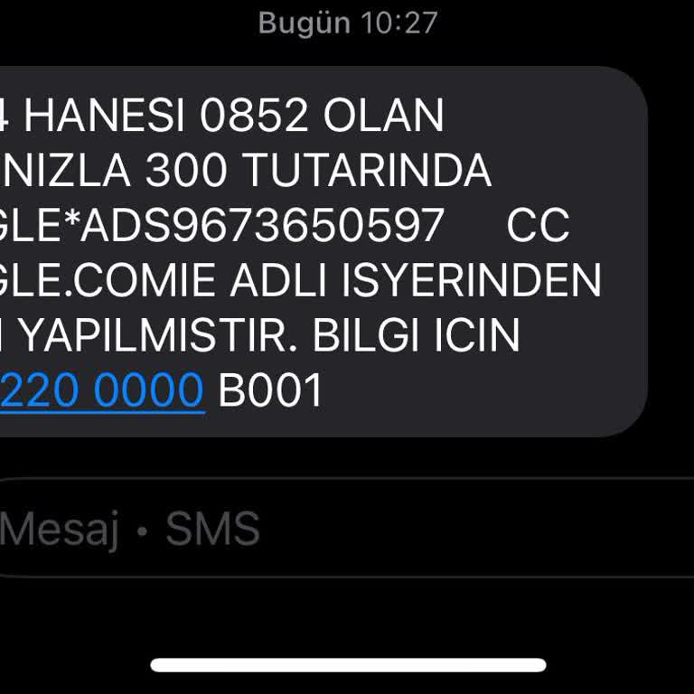 Banka Kartımdan İzinsiz Para Çekildi, Acil Çözüm Bekliyorum