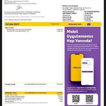 İptal Edilen Abonelikte Haksız Fatura Ve Faiz Mağduriyeti