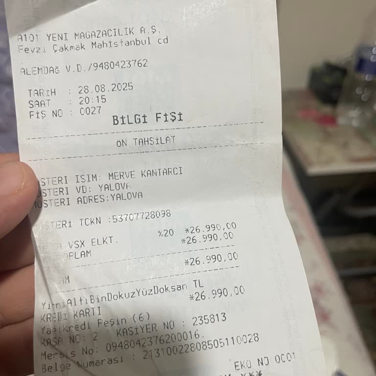 A101’den Alınan Volta VSX Ürününün Teslimatında Gecikme Ve Çözüm Eksikliği