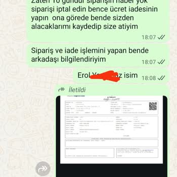 Trend Wears'tan Sipariş Sonrası İletişimsizlik Ve Geciken Para İadesi Mağduriyeti