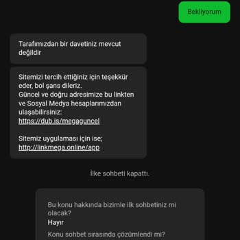 Davet Kodu Sonrası Bekletilip Mağdur Edildim