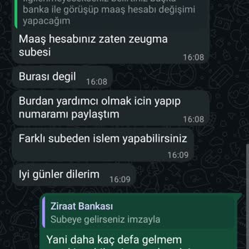 Ziraat Bankası Kredi Kartı Başvurumda Bilgilendirme Ve İlgisizlik Sorunu