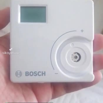 Bosch Doğalgaz Termostat Düğmesi Kırıldı