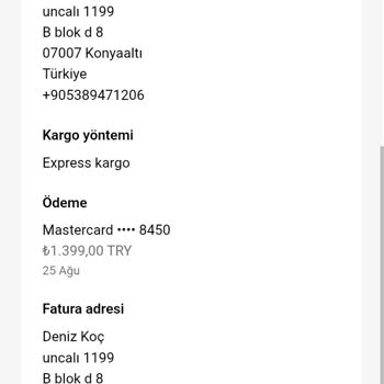 Sipariş Gecikti, Kargo Takibi Yok, İade Talebime Yanıt Alamıyorum