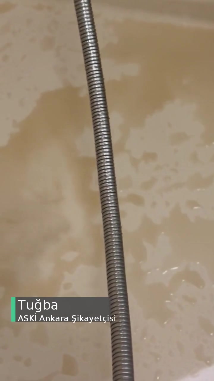 ASKİ Ankara Su Kesintisi Sonrası Kahverengi Pis Su Sorunu! videonun kapak resmi