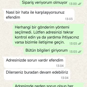 Ödeme Yapıldı, Sipariş Ne Ürün Ne Bilgilendirme Var!