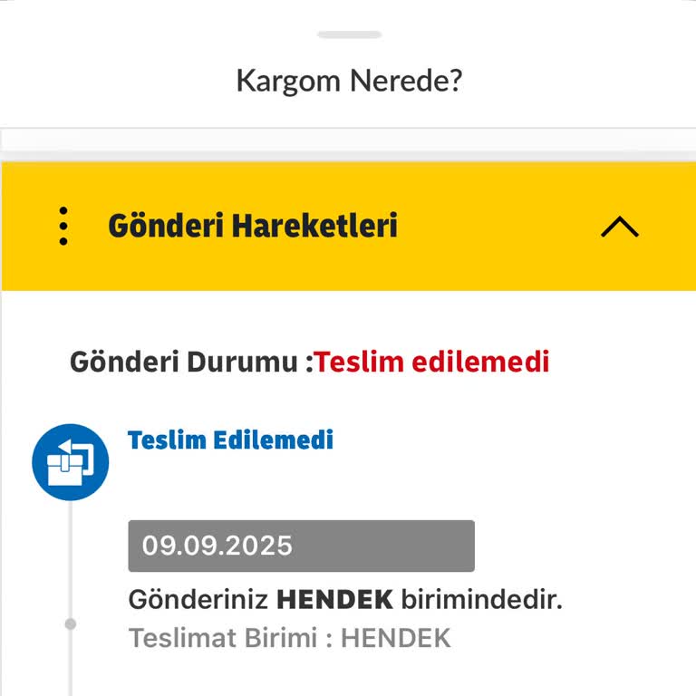 Adres Yetersizliği Bahanesiyle Teslim Edilmeyen Kargom Mağduriyet Yaratıyor