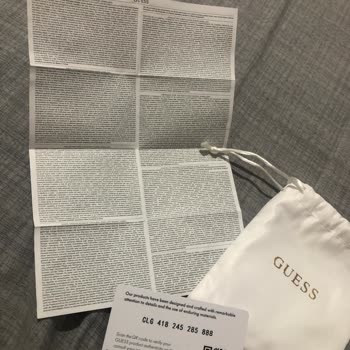 Guess Bileklik Taşları İlk Aydan İtibaren Dökülüyor Garanti Belgesi De Anlaşılmıyor