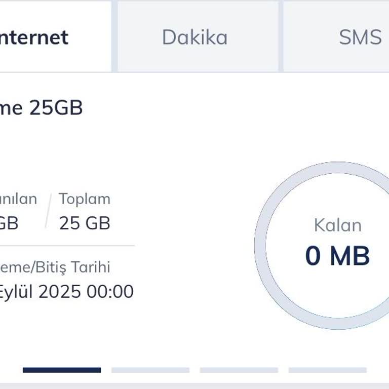 İnternet Paketinin Aniden Tükenmesi Ve Yüksek Fatura Sorunu
