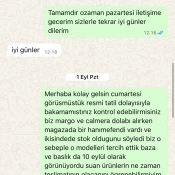 Tam Ödeme Yapmama Rağmen Ürünlerim Teslim Edilmedi, Mağdurum