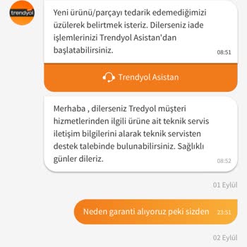 Sigortalı Karaca Çaycı Arızalandı Trendyol Çözüm Sunmuyor