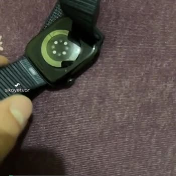 Apple Watch Boya Atması