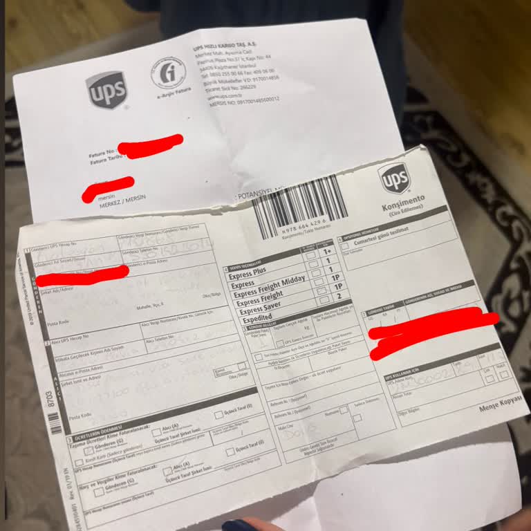 Yanlış Teslimat Nedeniyle Burs Başvurumun Riske Girmesi Ve UPS'in İlgisizliği