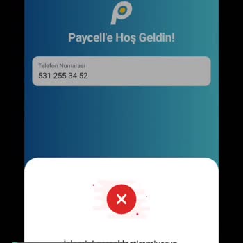 Paycell Güvenlik Nedeniyle Giriş Yapamama