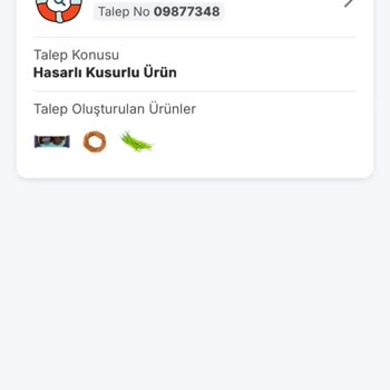 Bozuk Ve Yanlış Ürünler İle İlgili İade Talebime Dönüş Yapılmıyor