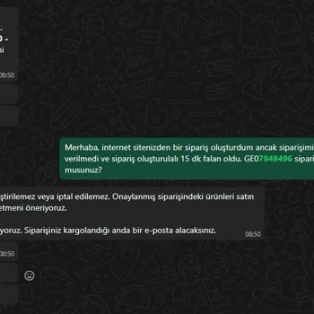 Guess Siparişim Beklemede Müşteri Hizmetlerine Ulaşamıyorum