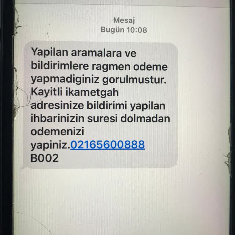 Garanti BBVA Adına Sürekli Gelen Aramalar Ve Mesajlar Nedeniyle Mağduriyet Yaşıyoruz