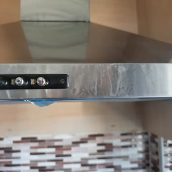 Asperox Mavi Güç, Inox Aspiratörde Kalıcı Leke Oluşturdu