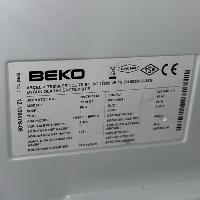 Beko Derin Dondurucu Gövde Kaçağı Ve Yüksek Tamir Ücreti Mağduriyeti