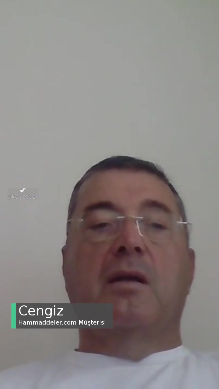 Hammaddeler.com Ayıplı Mal Teslimi, İade Sürecinde Mağduriyet Ve Ücret İadesi Talebi! videonun kapak resmi