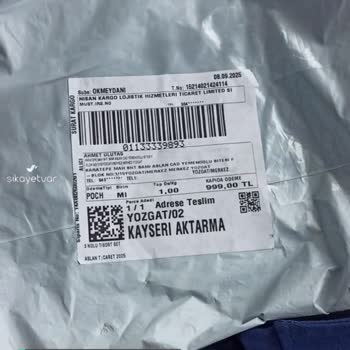 Nisan Kargo Lojistik Hizmetleri Yanlış Ve Eksik Ürün