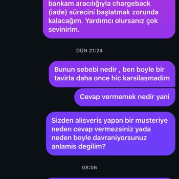 Siparişim Kargoya Verilmedi, Hiçbir Şekilde Dönüş Alamadım