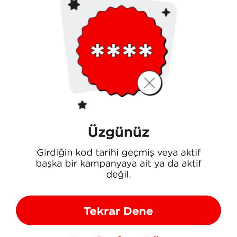 Daha Daha Uygulamasında Puan Silinmesi Ve Kod Geçersizliği Sorunu