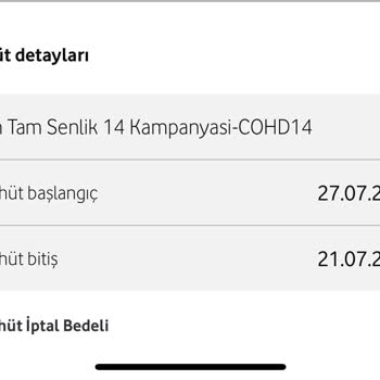 Vodafone Red Youtube Premium Kampanyası Tanımlanmadı, Sorunum Çözülmüyor