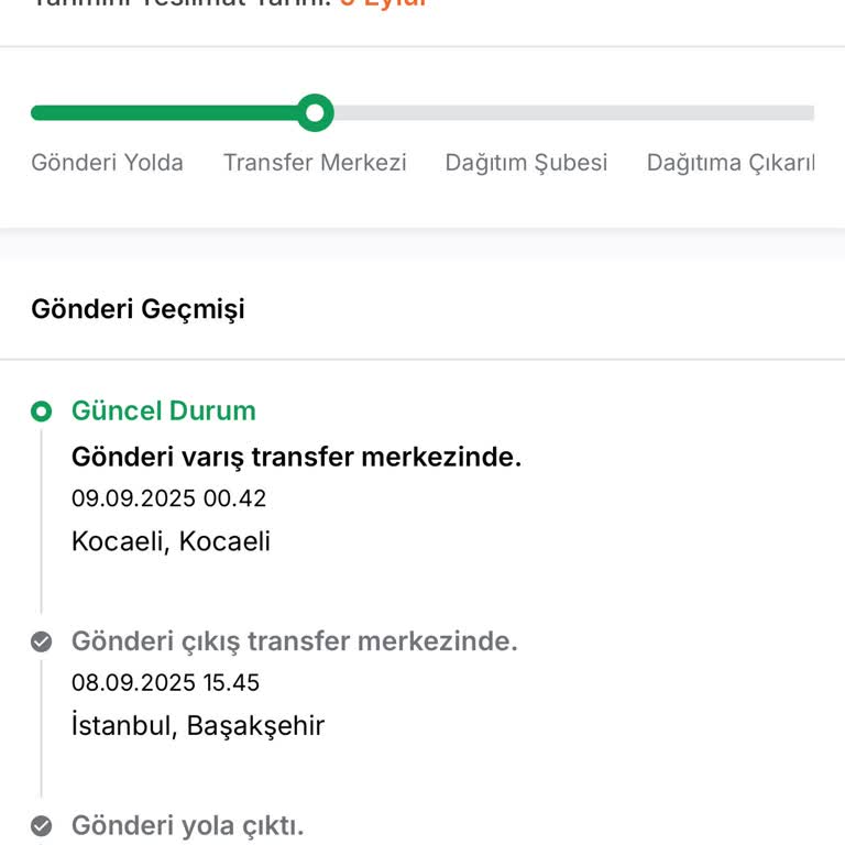 Aras Kargo Teslimatında Sürekli Gecikme Ve Yetersiz Müşteri Hizmetleri