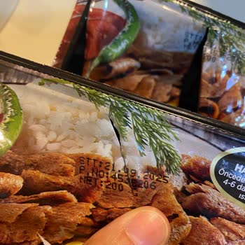 Namet Döner'de Çıkan Plastik Parça