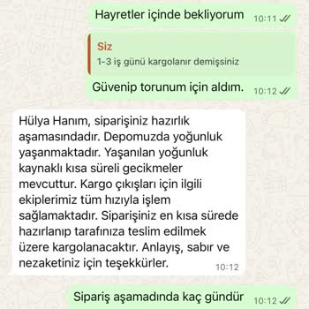 Siparişim 10 Gündür Kargoya Verilmedi, Mağduriyetim Sürüyor