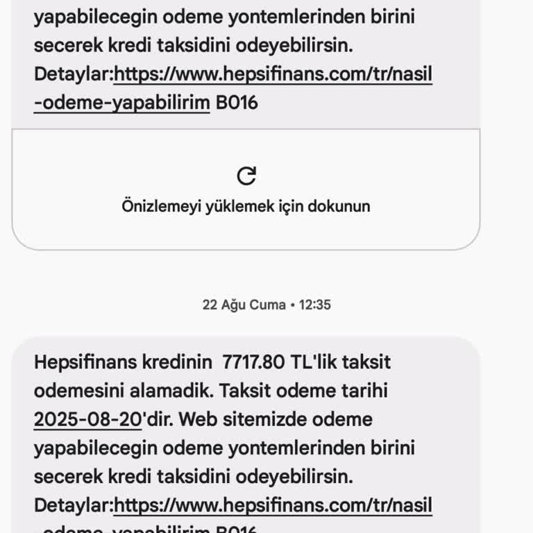 Hepsi Finans'tan Yoğun Arama Ve Ek Faiz Mağduriyeti