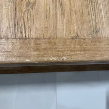 Mudo Sehpa Nemli Bezle Silince Bozuldu, Garanti Desteği Sağlanmıyor