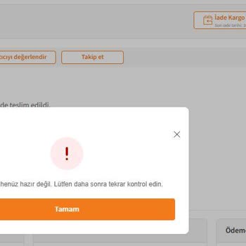 Kurumsal Fatura Eksikliği Nedeniyle İade Sorunu