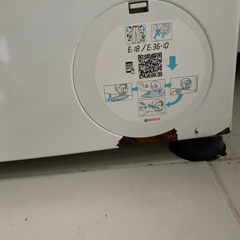 Bosch Beyaz Eşyada Erken Paslanma Ve Yüksek Servis Ücretleri