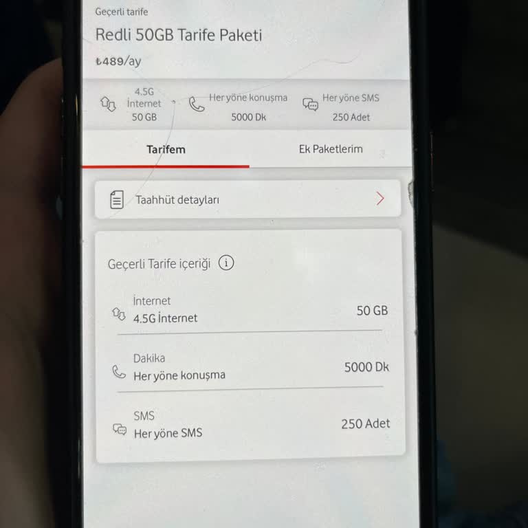 Vodafone'da Paket Fiyat Adaletsizliği: Daha Az İnternete Daha Fazla Ücret!