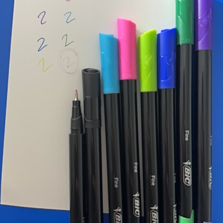 Bic Keçeli Kalem Setinde Kırmızı Renk Sorunu