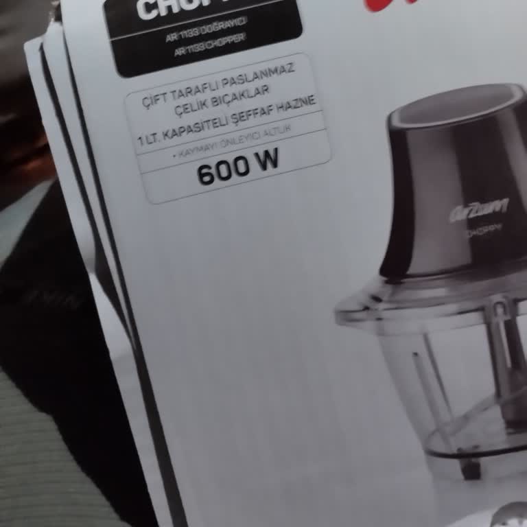 Sıfır Alınan Blenderın Bıçağı Çalışmıyor, Garanti Kapsamı Dışında Bırakıldı