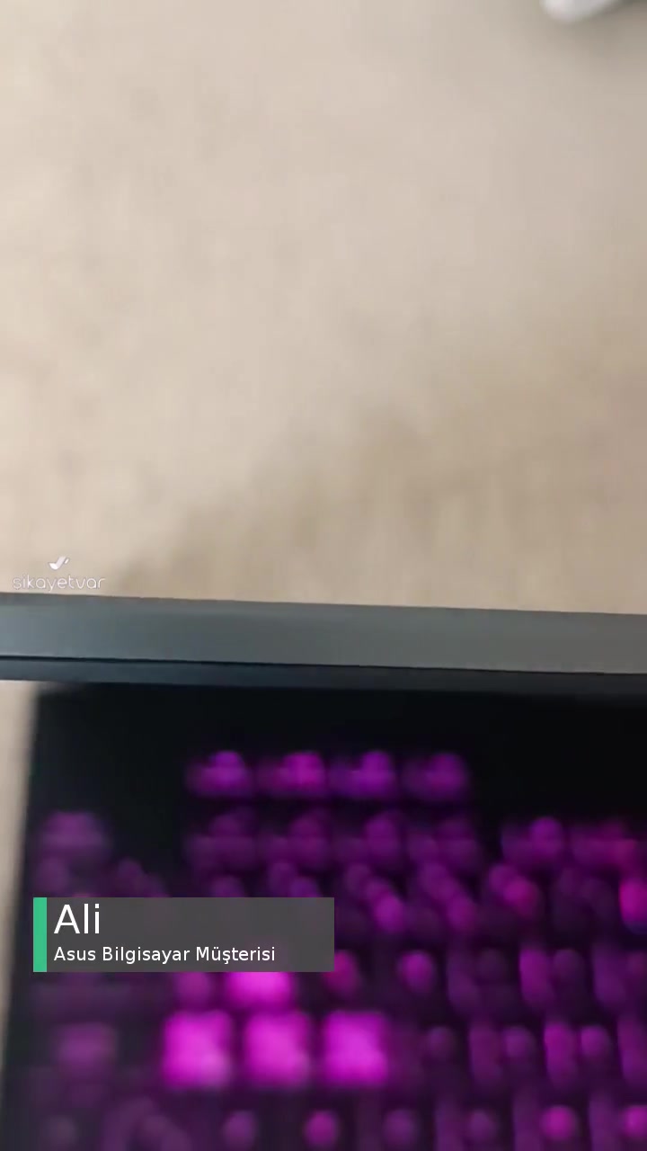 Asus Tuf Laptop Üst Kısım Ekran Birleşiminde Açıklık Var videonun kapak resmi