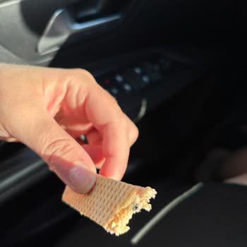 Çilekli Gofretin İçinden Siyah Yabancı Madde Çıktı