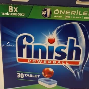Finish Powerball Bulaşık Tableti Boş Çıktı